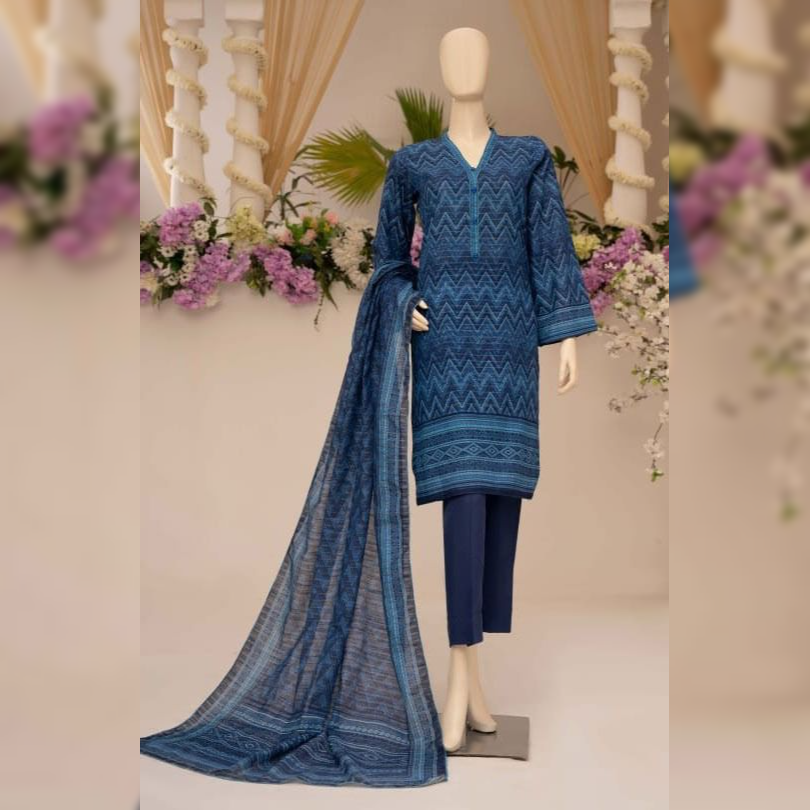 Safina Khaddar Unstitched 3pc