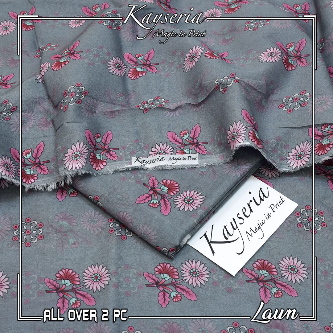 Kayseria Printed Lawn 2pc