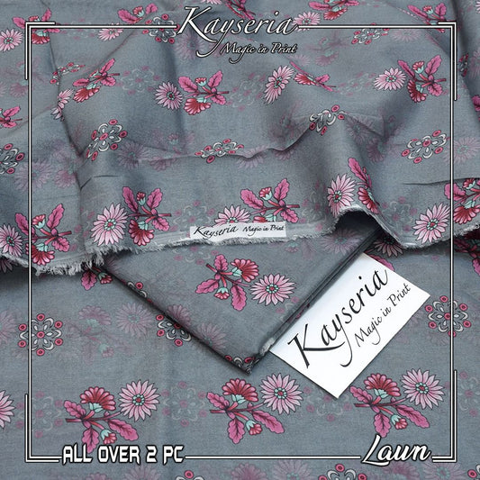 Kayseria Printed Lawn 2pc