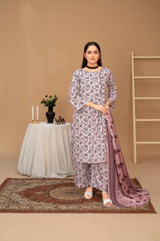 Fiza Noor Unstitched 3pc Marina Wool