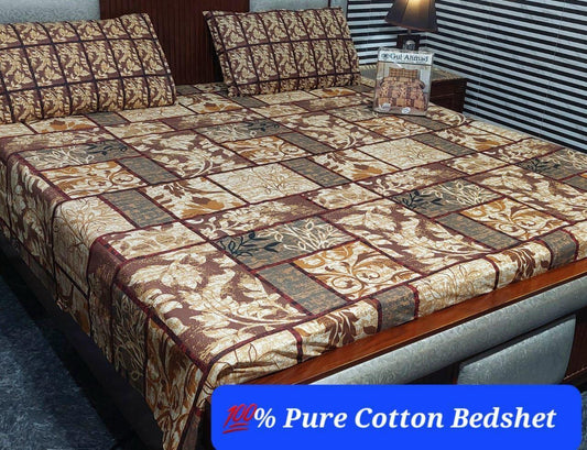 King Size Pure Cotton Bedsheet