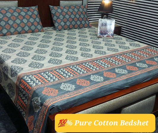 King Size Pure Cotton Bedsheet