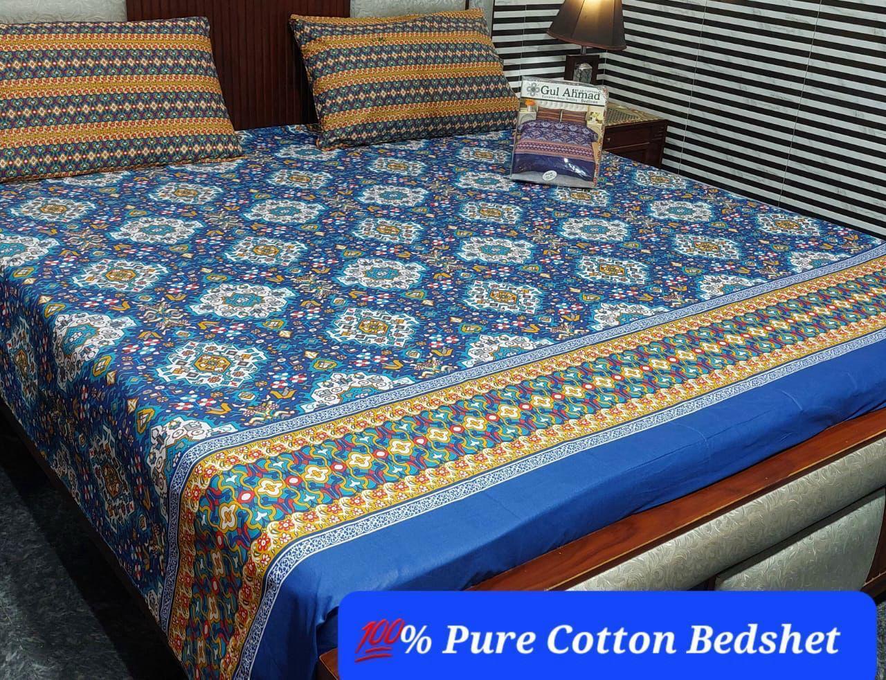 King Size Pure Cotton Bedsheet