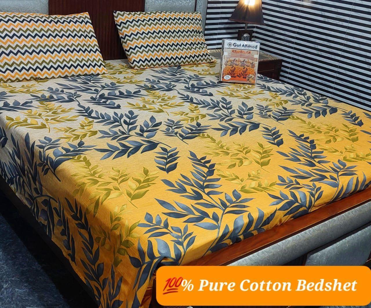 King Size Pure Cotton Bedsheet