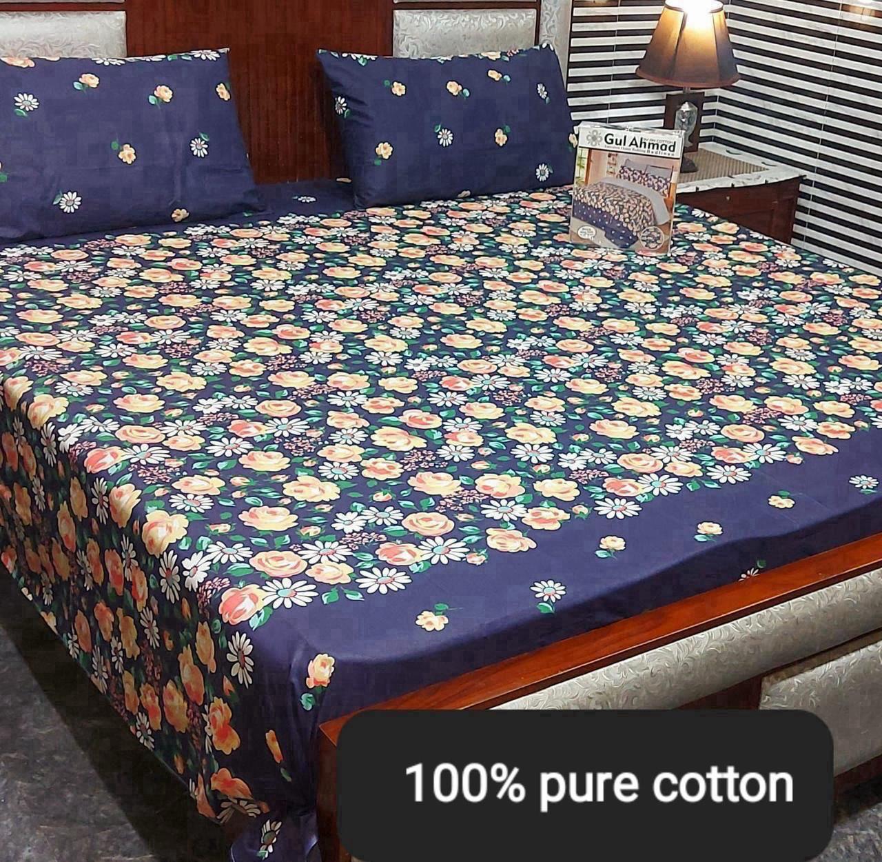 King Size Pure Cotton Bedsheet