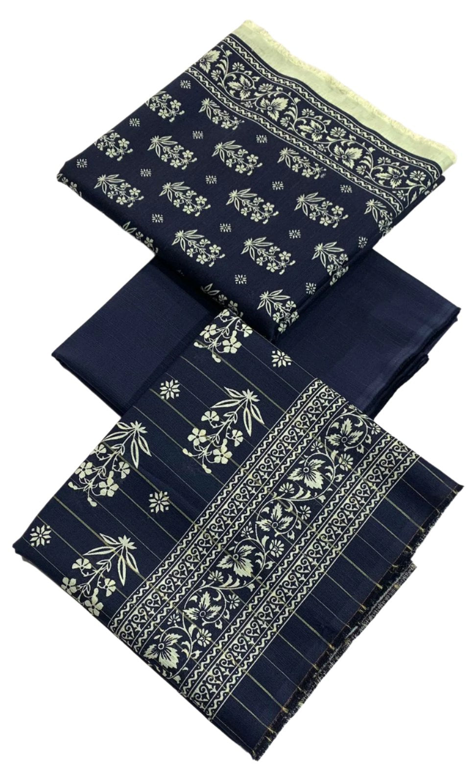 Bin Saeed Printed Khaddar 3pc