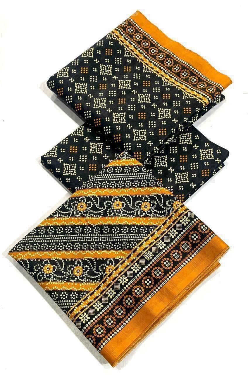 Bin Saeed Printed Khaddar 3pc