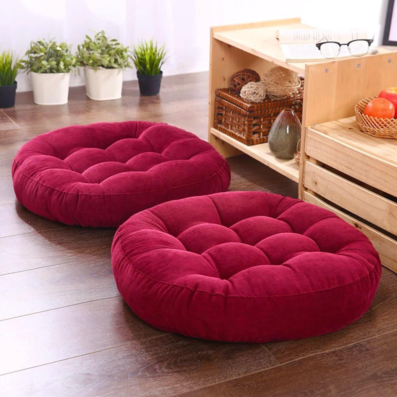 Velvet Floor Cushion