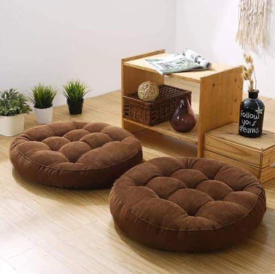 Velvet Floor Cushion