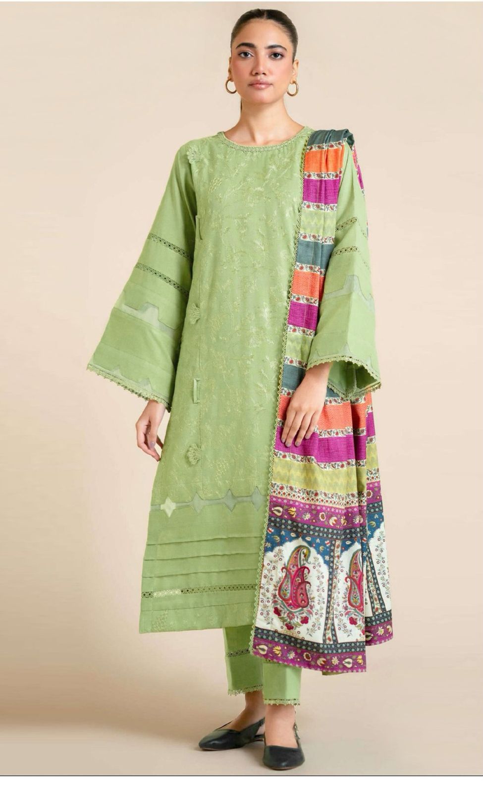 Zara Shahjahan Unstitched Embroidered 3pc